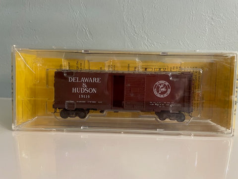 Kadee HO scale 4004 - 40' PS-1 Boxcar Single 6' Door Delaware & Hudson RD#19114
