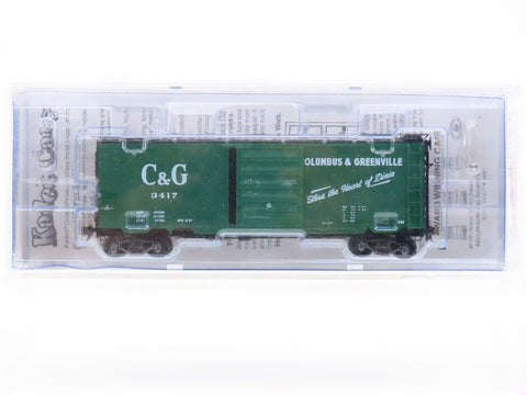 Kadee HO scale 5276 - 40' PS-1 Boxcar Single 8' PS Columbus & Greenville #3417