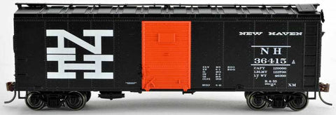 Bowser 41778 HO Scale New Haven 40' 2dr Boxcar 4-Bay Rd #36415