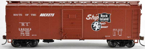 Bowser 41790 HO Scale Rock Island 40' 2dr Boxcar Rd #146300
