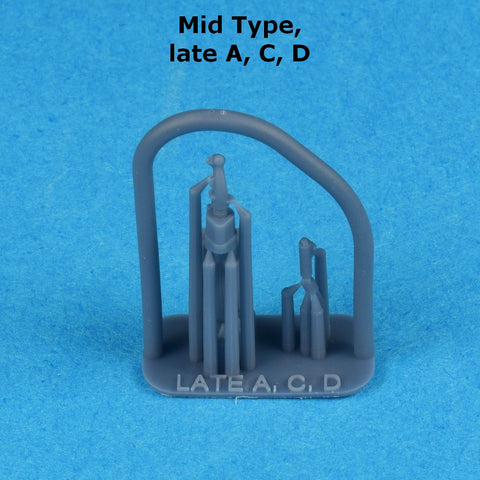 Hypersonic Models 1/48 Resin F-104A (Mid), C and D Stick & Throttle for Kinetic