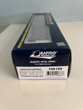 Rapido Trains HO Scale 106120 Baggage-Express Burlington (Havelock) Silver #1006