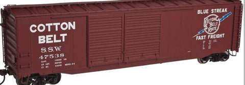 Atlas 20002504 HO scale 50' SD Box Car Cotton Belt Road #47538