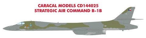 Caracal 1/144 decal CD144025 - Strategic Air Command B-1B Lancer