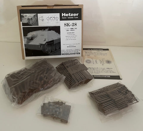 Modelkasten 1:35 Injection Plastic Tracks for Hetzer Early-Middle Type - SK-28