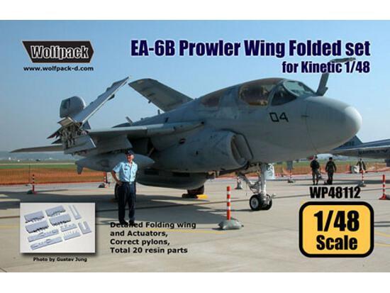 Wolfpack 1/48 scale resin EA-6B Prowler wing fold for Kinetic kit - WP48112 Wolfpack 1/48 scale resin EA-6B Prowler wing fold for Kinetic kit - WP48112