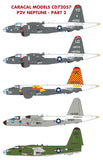 Caracal 1/72 decal CD72057 - P2V Neptune Part 2 for the Hasegawa kit