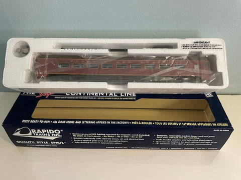 Rapido Trains HO Scale 100227 Leg-Rest Coach Norfolk & Western #1728