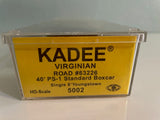 Kadee HO scale 5002 - 40' PS-1 Boxcar Single 8' Youngstown Virginian Rd #63226