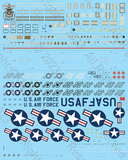 Fundekals 1/48 scale decals F-4C/D/E/RF-4C/E Depot Style Stencils - 48039