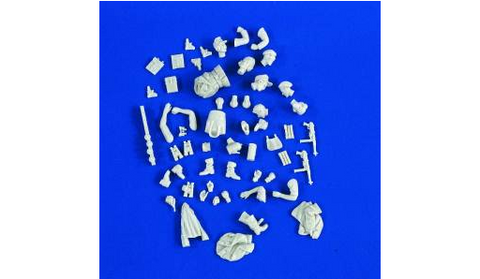 Verlinden 1/35 Figure Conversion Parts German Tankers WWII #2084 - NOS