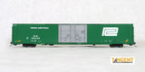 Tangent 25027-06 HO Scale Greenville 86' HC DPD Box Car Penn Central #295159