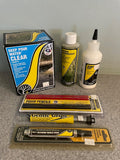 Woodland Scenics Foam Pencil, Deep Pour, Glue, Undercoat, etc 6pcs Bundle