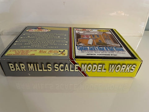 Bar Mills HO scale Captain Jacks Boat & Bait House - Laser-Cut Building kit 0892