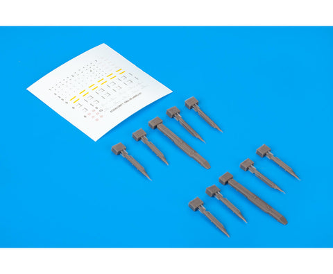 Brassin 1/72 Scale GBU-39 guided bombs with BRU-61 racks - 672243