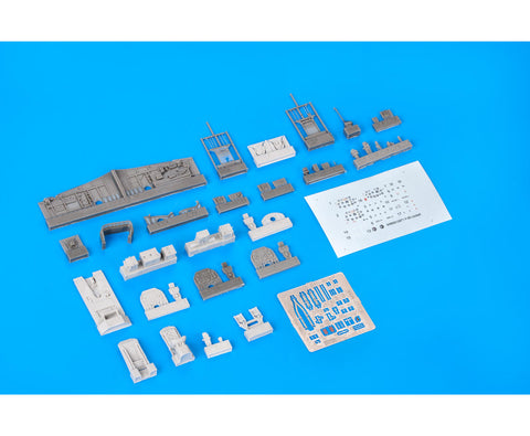 Brassin 1/48 Scale F-6D cockpit for Eduard kit - 648600