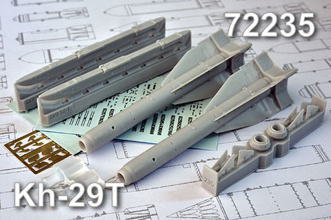 Advanced Modeling 1/72 resin Kh-29T Short range Air to Surface w/TV HH - AMC72235