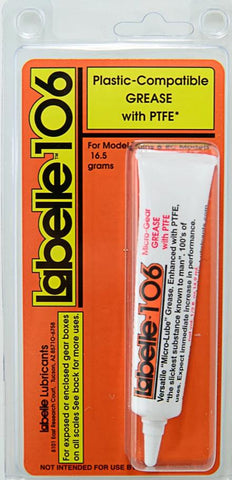 Labelle Lubricants #106 Plastic-Compatible Grease with PTFE - 16.5 Grams