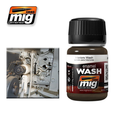 Interiors Wash - 35ml jar - A.MIG-1003 Ammo Mig Jimenez