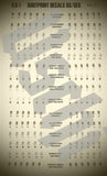 Uschi 1/35 Scale Footprint Decals with Mud Effects - #1013