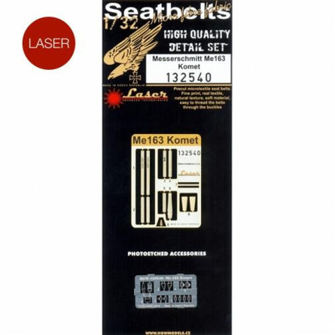 HGW 1/32 Messerschmitt Me 163 Komet Seatbelts Wingnut Wings -132540