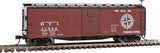 Walthers 910-40805 HO 40' Rebuilt Steel Boxcar Detroit, Toledo & Ironton #11542