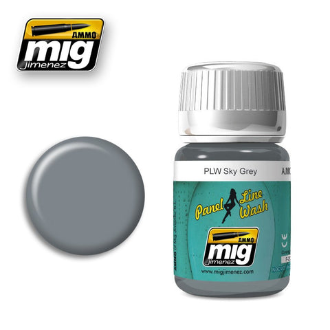 Panel Line Wash Sky Grey AMIG-1607 Ammo Mig Jimenez 35ml