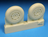 BarracudaCast 1/48 BR48403 Hawker Tempest Late Mainwheels - Smooth for Eduard