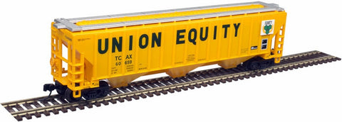 Atlas 50004721 N scale Thrall 4750 Covered Hopper Union Equity (TCAX) #60601