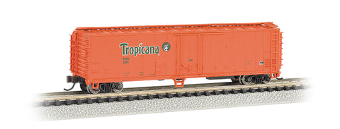 Bachmann N SCALE 17956 - 50' STEEL REEFER Tropicana (Orange) Rd# TPIX 250
