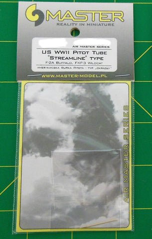 Master Model 1/72 US WWII pitot tube Streamline type F-2 Buffalo, F4F-3 Wildcat