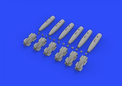 Eduard 1/32 Brassin Mk.82 bomb w/ Mk.15 Snakeye Fins - 632098 Eduard 1/32 Brassin Mk.82 bomb w/ Mk.15 Snakeye Fins - 632098