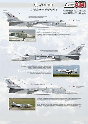 Advanced Modeling 1/72 decals Su-24M/MR Chelyabinsk Eagles Pt.2 AMD172021-1 Advanced Modeling 1/72 decals Su-24M/MR Chelyabinsk Eagles Pt.2 AMD172021-1