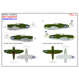 HGW 1/32 wet transfers for P-47 D Razorback OVER NEW GUINEA Pt.1 232914