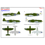 HGW 1/32 wet transfers for P-47 D Razorback OVER NEW GUINEA Pt.1 232914