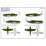 HGW 1/32 wet transfers for P-47 D Razorback OVER NEW GUINEA Pt.1 232914