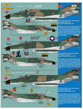Speed Hunter Graphics 1/32 decals Big Scale F-4G Wild Weasels for Revell - 32012