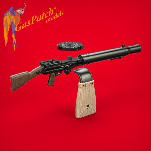 GasPatch 1/32 scale machine gun Lewis MKI Standard Type (pair) GP32049 GasPatch 1/32 scale machine gun Lewis MKI Standard Type (pair) GP32049