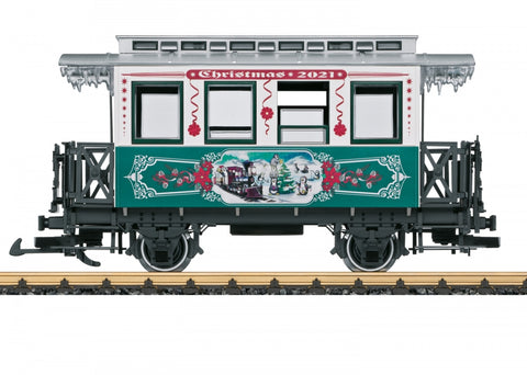 LGB G Scale #36021 Christmas Car for 2021