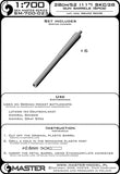 Master Model 1/700 German SKC/28 (6pcs) - 3 Classes - SM700023