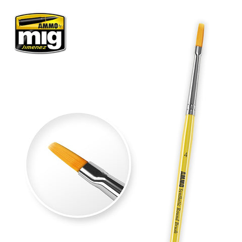 Ammo Mig Jimenez 04 Flat Brush - A.MIG8620