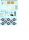 Lifelike 1/72 decal NA B-25 Mitchell Pt 3 for Airfix B-25C/D & HSG B-25J -72-041
