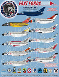 Furball decal 1/48 Fast Fords for Tamiya kit #48-002