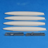 Hypersonic Models 1/48 Resin McDonnell 370 gal tanks for F-4 Tamiya- HMR48019-4