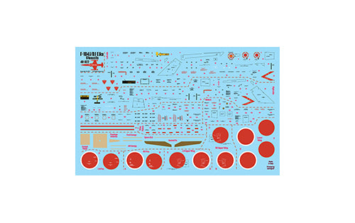 Fundekals 1/48 decals Lockheed F-104J/DJ Eiko Stencils for aircraft kits - 48022
