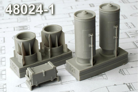 Advanced Modeling 1/48 resin RBK-500-255 PTAB-10-5 cluster Bomb - AMC48024-1