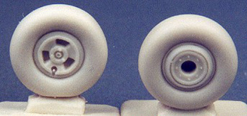 Ultracast 1/48 Supermarine Spitfire 3-Spoke Wheels for ICM