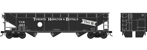 Bowser 42319 HO Scale 70 Ton Offset Hopper, Toronto Hamilton and Buffalo #1220