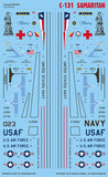 Caracal 1/144 decals C-131 Samaritan for Roden CV-340 kits - CD144022