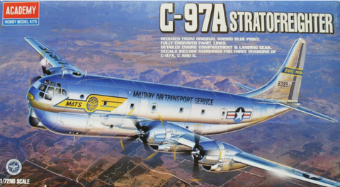 Academy 1/72 scaleC-97A Stratofreighter assembly kit #1604 - NOS Factory Sealed
